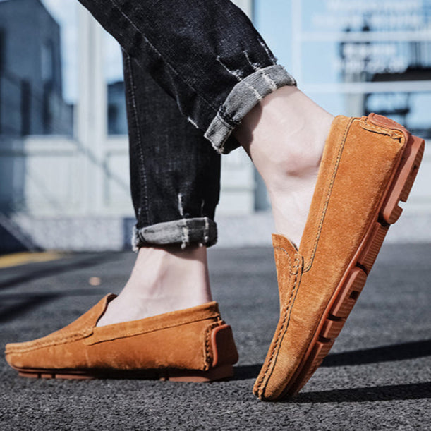 Verona Suede Driving Loafer