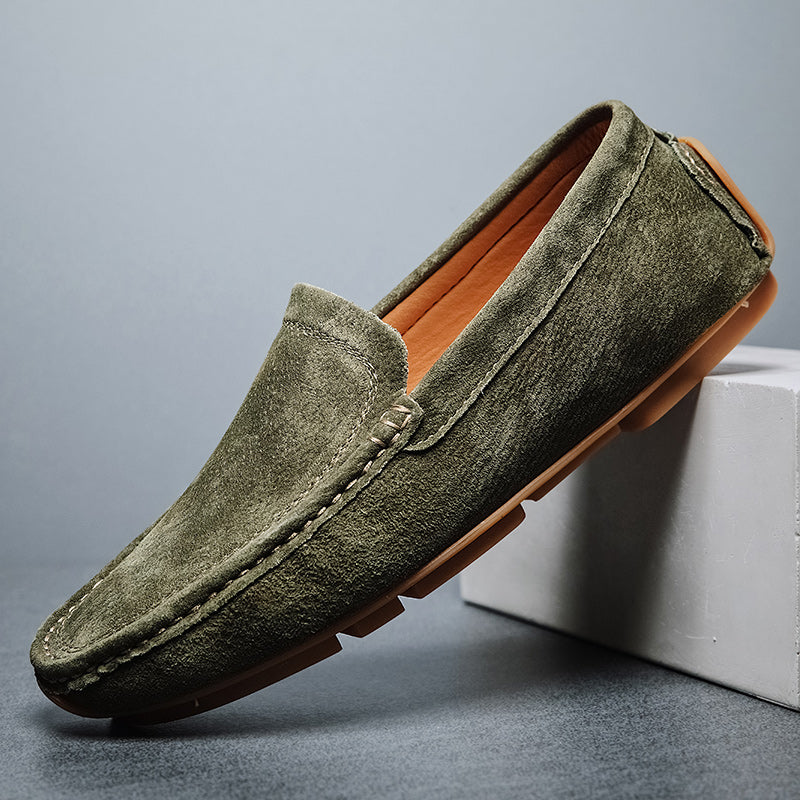 Verona Suede Driving Loafer