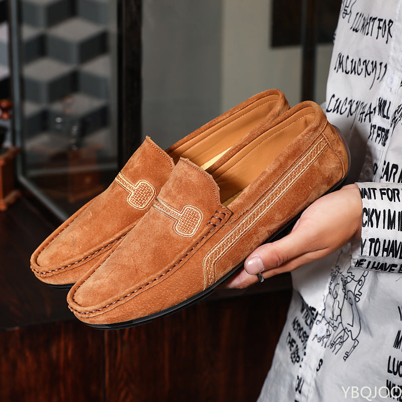 Cardano Suede Leather Loafers