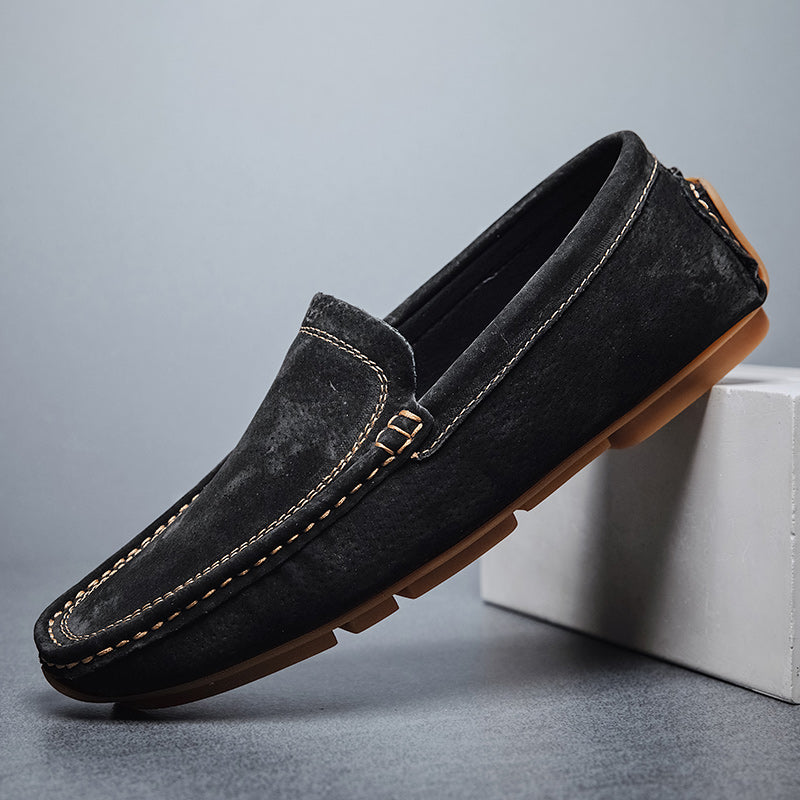 Verona Suede Driving Loafer