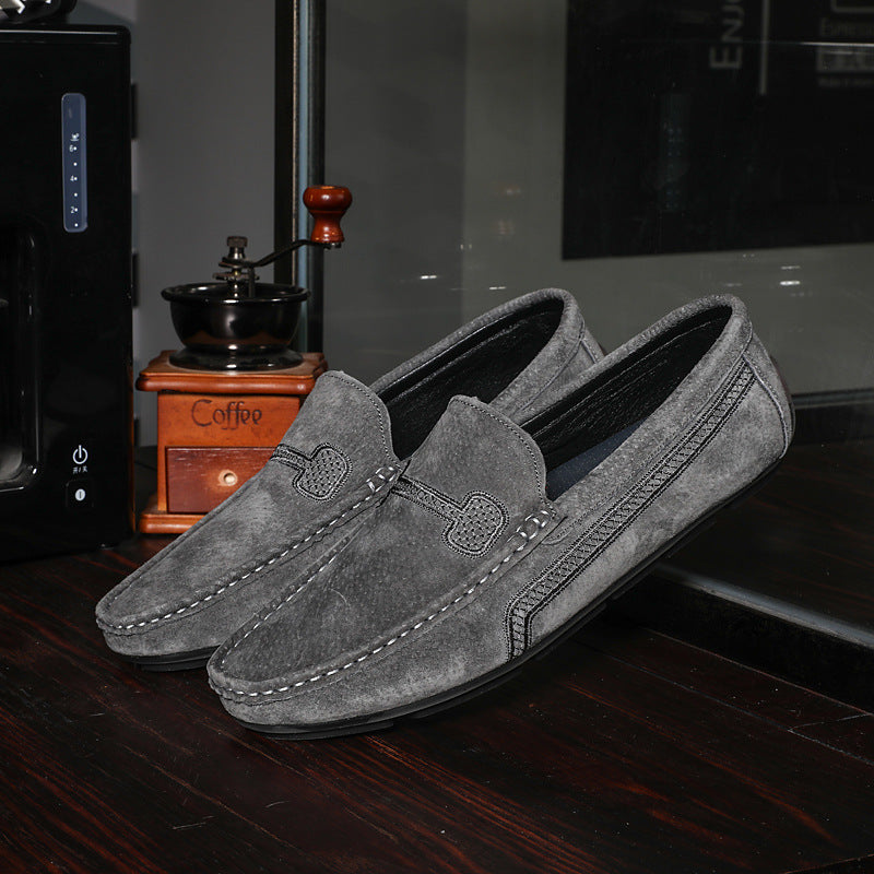 Cardano Suede Leather Loafers