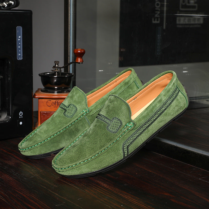 Cardano Suede Leather Loafers