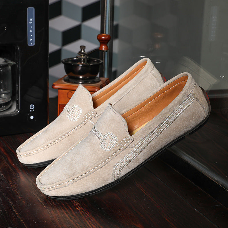 Cardano Suede Leather Loafers