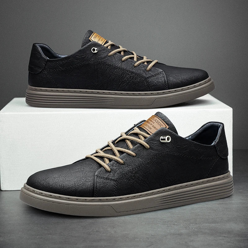 Hawthorne Leather Sneakers