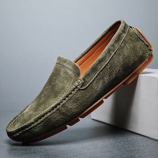 Verona Suede Driving Loafer