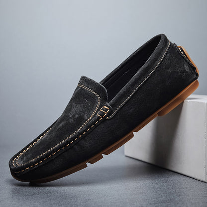 Verona Suede Driving Loafer