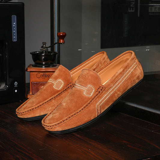 Cardano Suede Leather Loafers